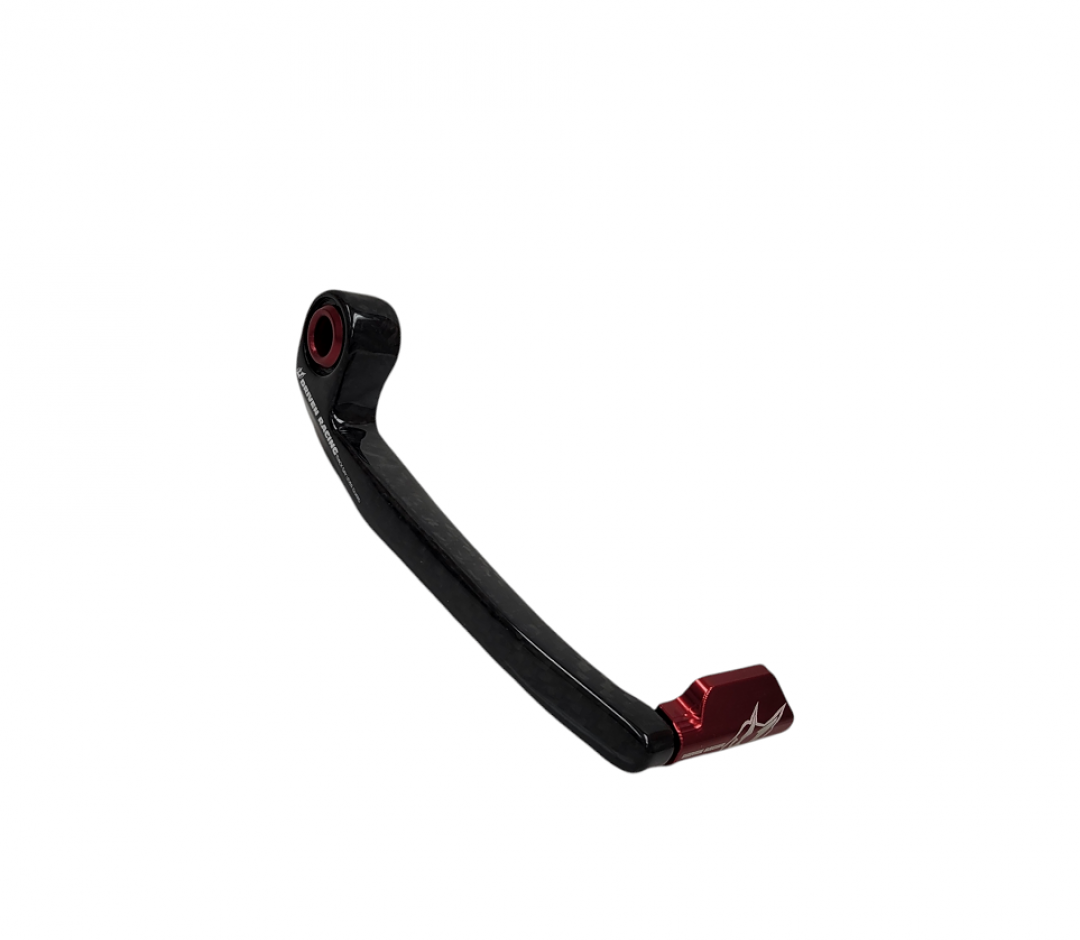 Carbon Fiber Track-day Brake Lever Guard-RED | Driven Racing